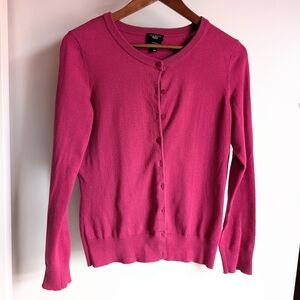 Talbots Pink Cardigan Sweater